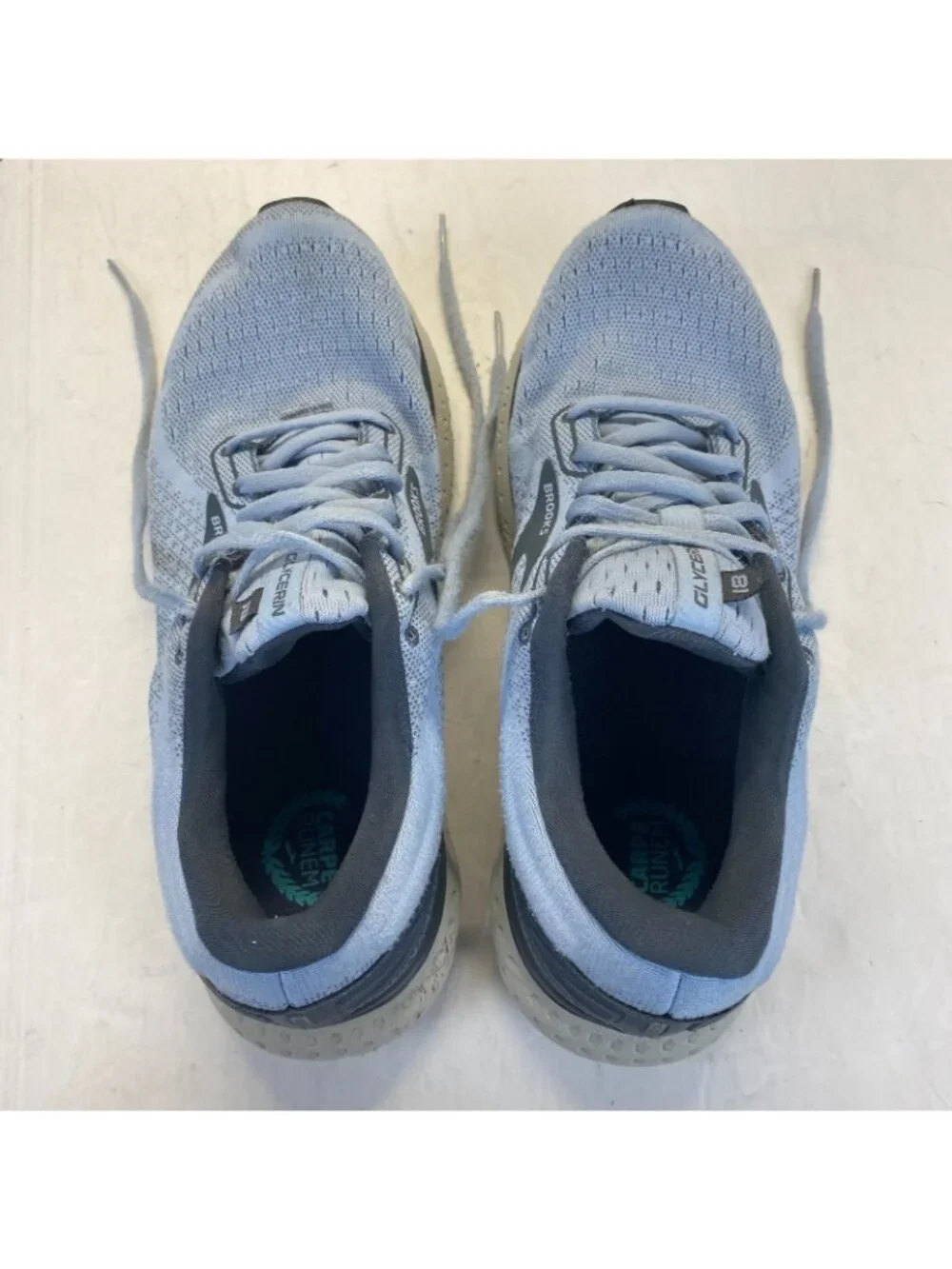 Brooks Glycerin 18 Women's Size 10 B (Medium) Running Shoes Sky Blue,Athletic